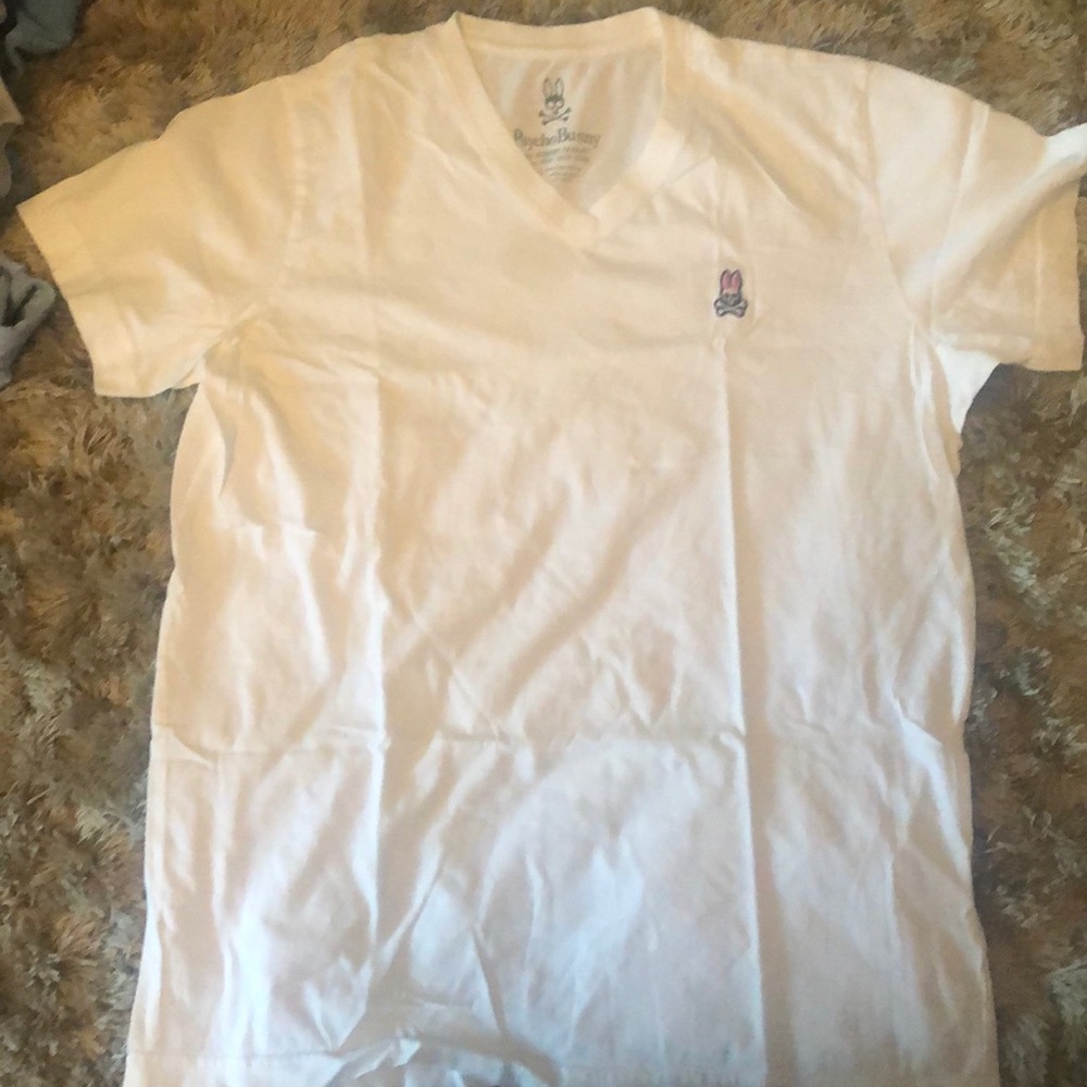 Psycho Bunny size Small white. t-shirt